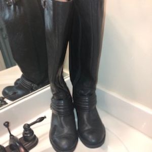 Jessica Simpson Elmont Riding Boot Black 10